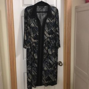 Calf length collar shirt dress